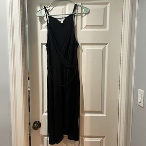 Market & Spruce Annora Faux wrap knit dress